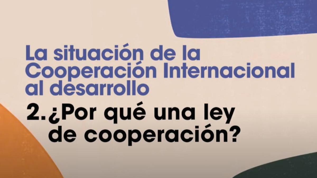 Primer debate sobre la situación de la cooperación internacional en España y la necesidad de una ley.