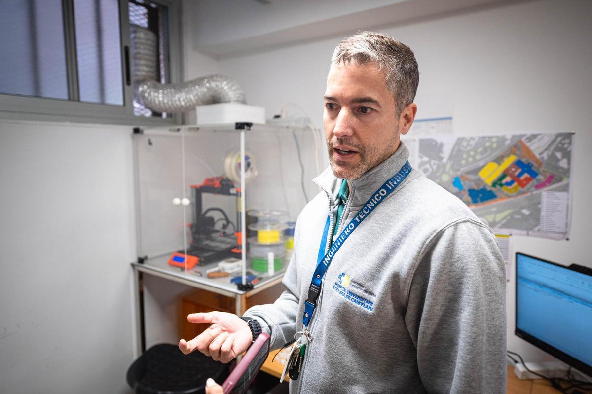 El Hospital de La Candelaria cuenta con una impresora 3D El Hospital de La Candelaria cuenta con una impresora 3D