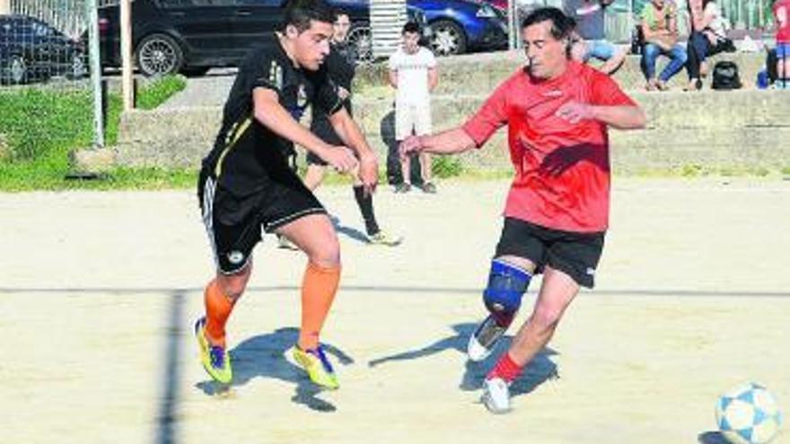 Una acción de un partido del Keniata de una jornada anterior. // G.N.
