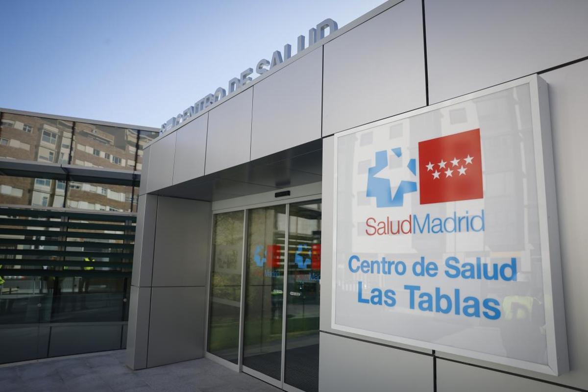 Centro de salud de nueva construcción en Madrid.