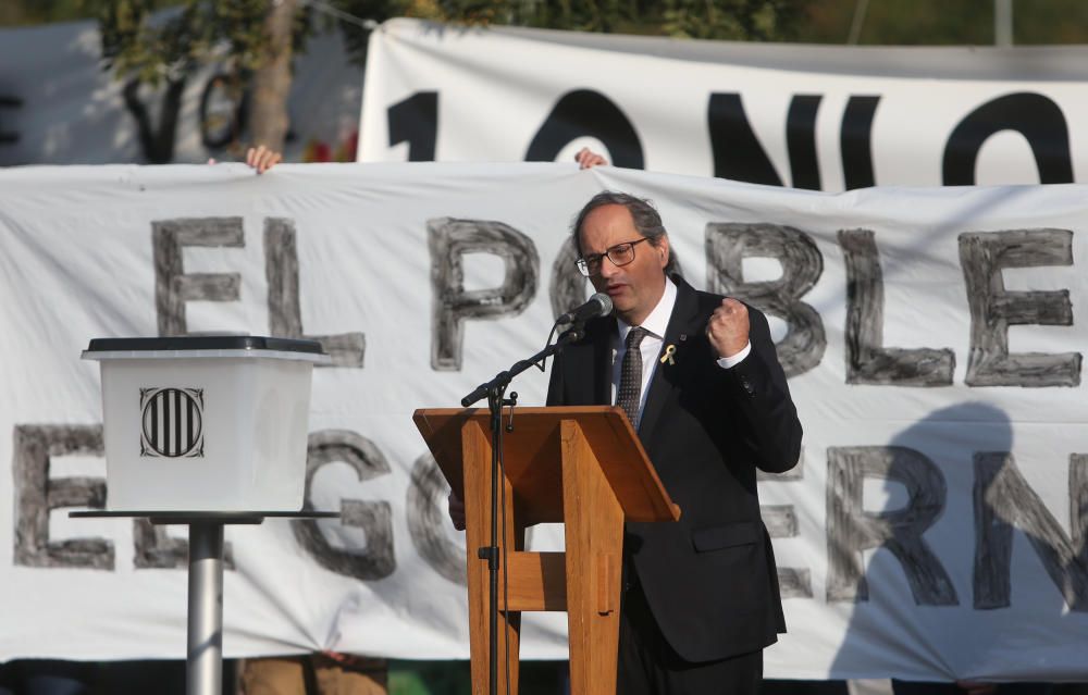 Aniversari de l'1-O a Sant Julià de Ramis