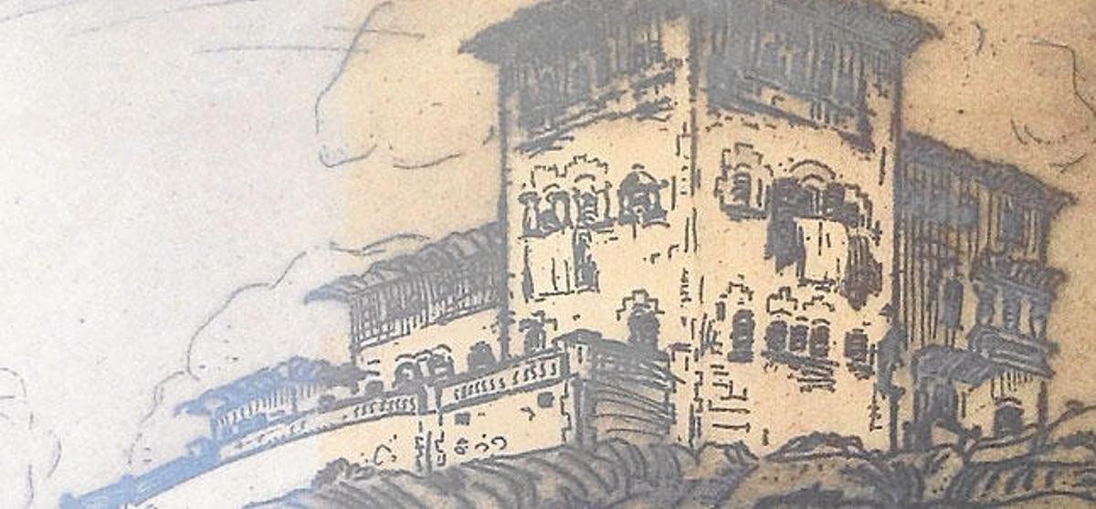 Marivent, dibujado por su promotor.