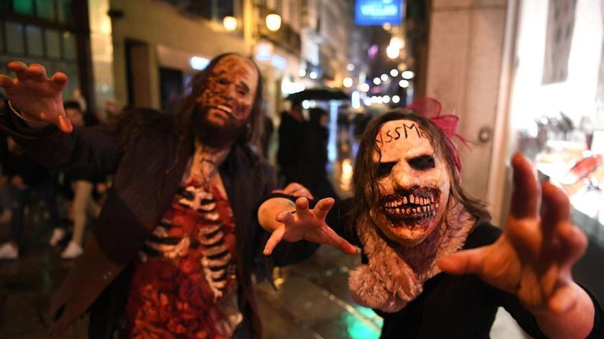 El barrio de O Martinete en A Coruña celebra su propio Samaín por cuarto año: actuación de magia, merienda y pasacalles 'Truco o trato'