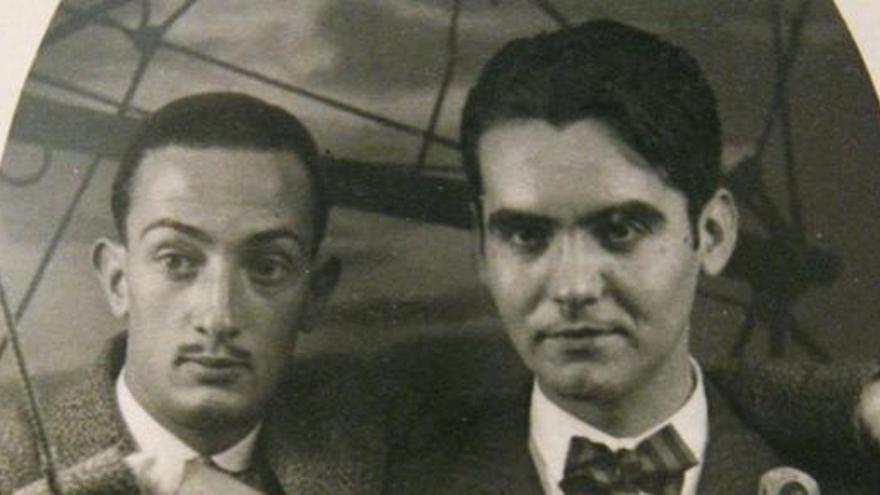 Salvador Dalí y Federico García Lorca.