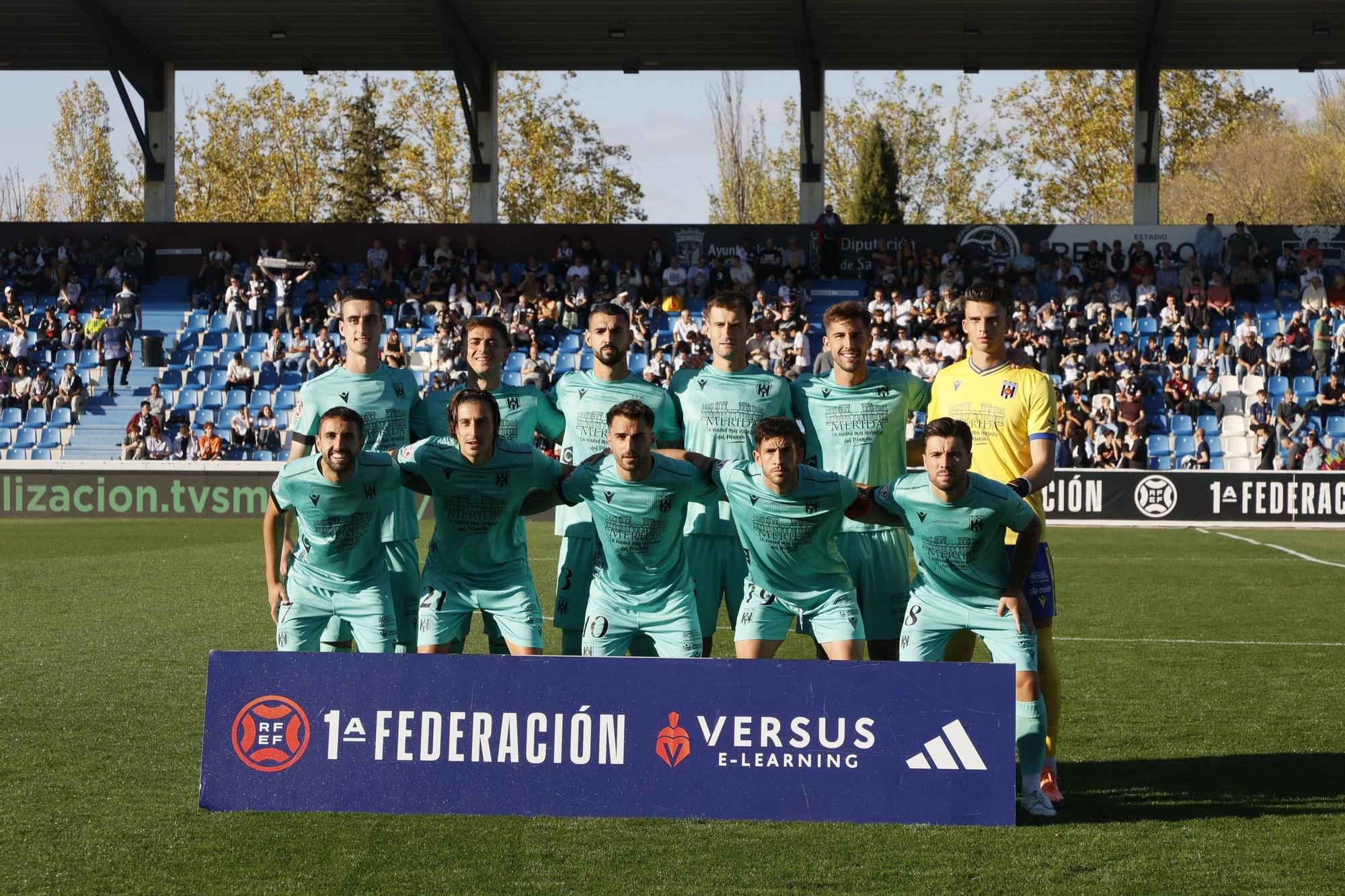 FOTOGALERÍA: Las imágenes de la derrota del Mérida en Salamanca (2-0)