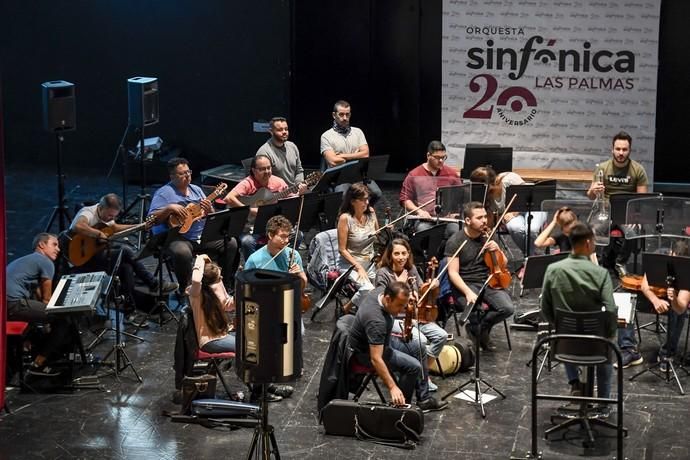 13-11-19 GENTE Y CULTURA. TEATRO DE LAS CULTURAS . CRUCE DE ARINAGA, ARGUIMES. Música. Reportaje con los protagonistas de 'México Sinfónico'. Fotos: Juan Castro.  | 13/11/2019 | Fotógrafo: Juan Carlos Castro