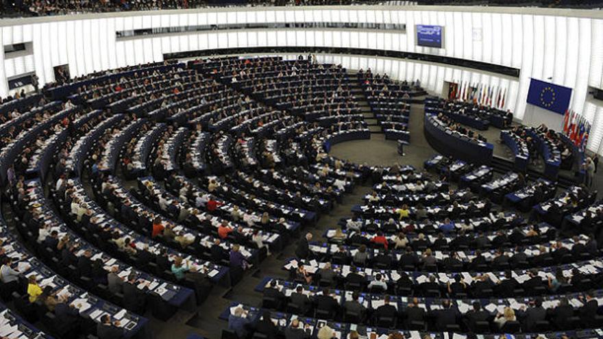 Vista del Parlamento Europeo.