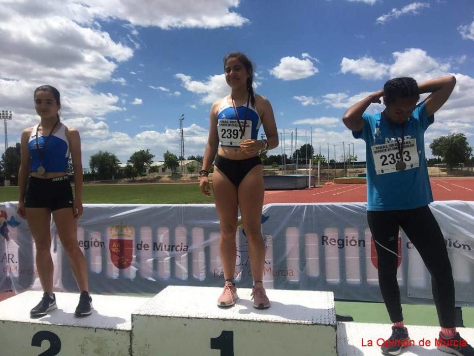 Final de atletismo de Deporte en Edad Escolar