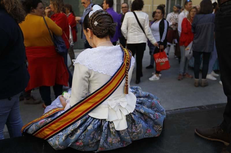 La Diputació de València recibe a las comisiones falleras