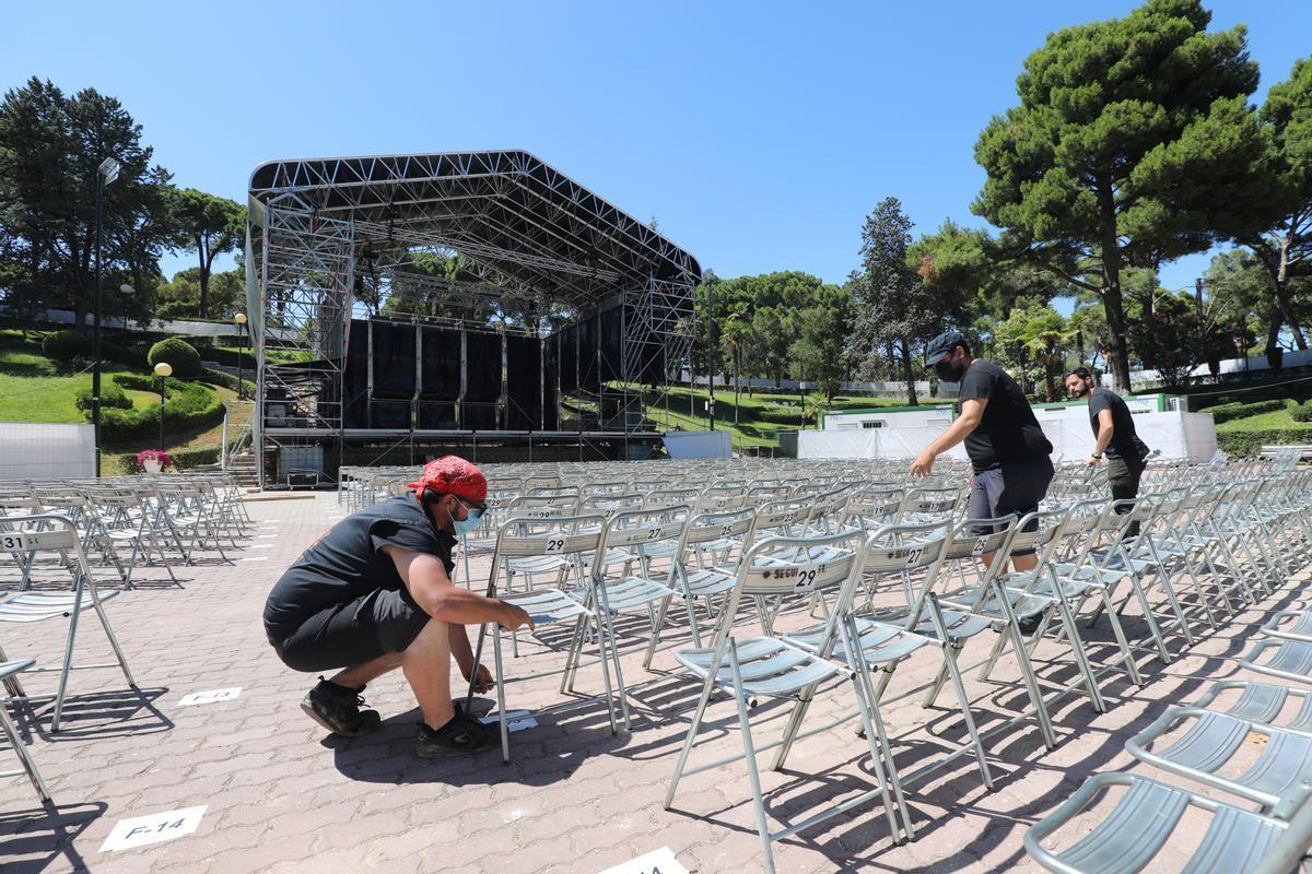 El Jardín de Invierno del Parque Grande volvió a la vida gracias al Música al Raso.