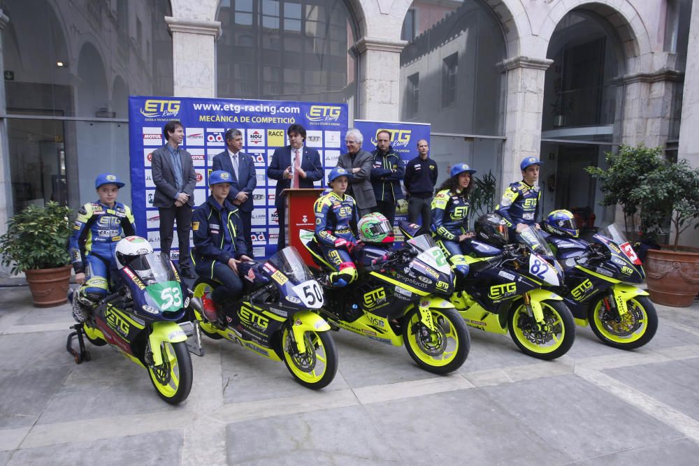 Presentació de l'escuderia gironina ETG Racing