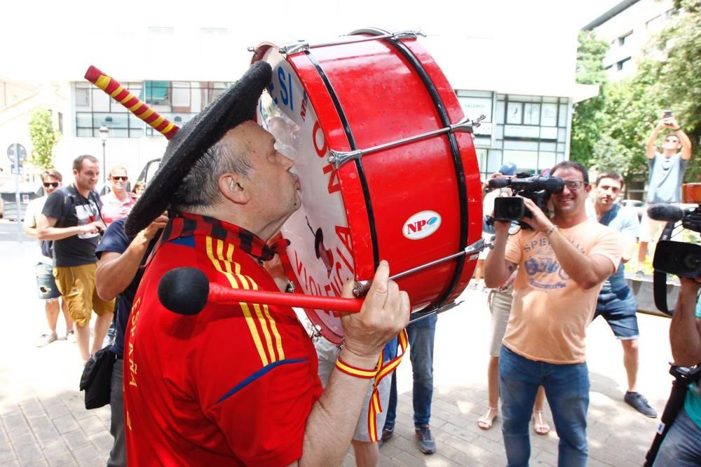 El bombo de Manolo llega a Valencia