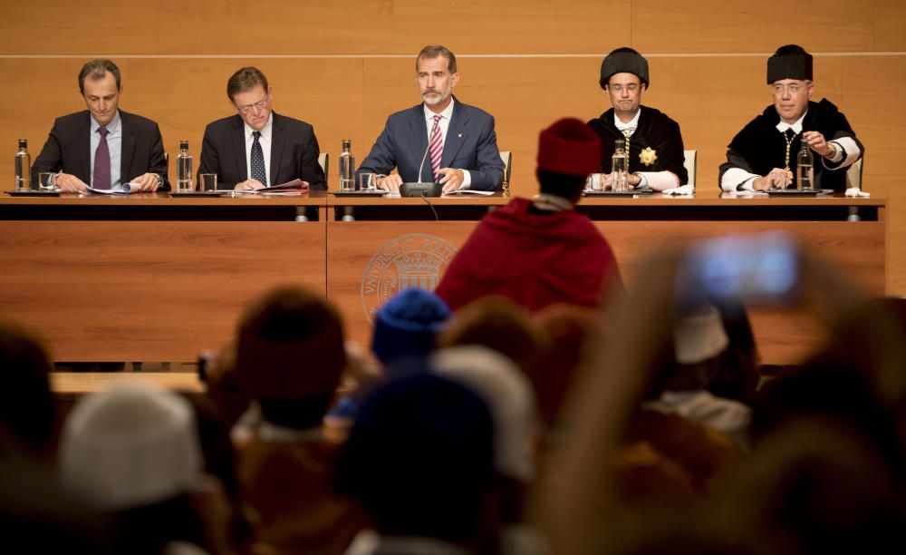 Apertura del curso académico de la Politècnica a cargo de Felipe VI