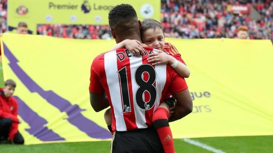 Defoe se despide del pequeño Bradley Lowery en una emotiva carta