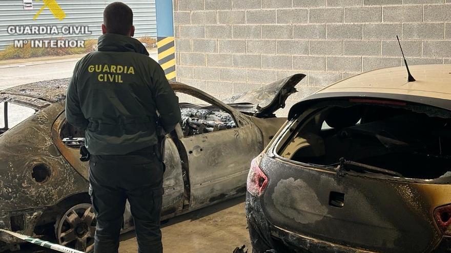 Detenido por incendiar ocho coches en una sola noche en Fraga