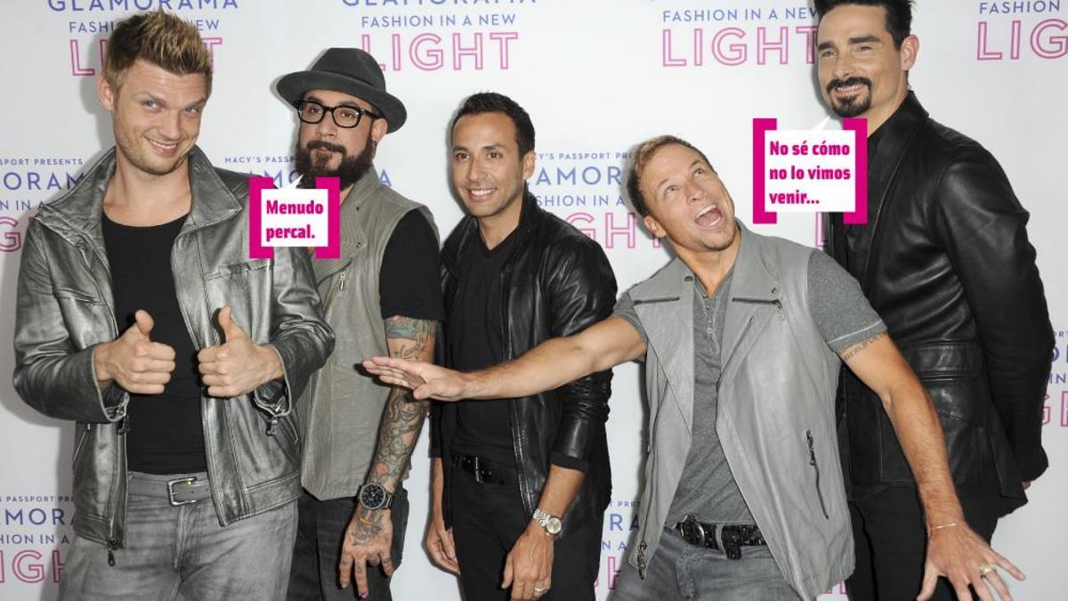 Los Backstreet Boys no se lo vieron venir