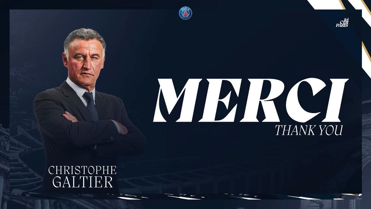 El PSG Anuncia La Destituci n De Galtier Como Entrenador