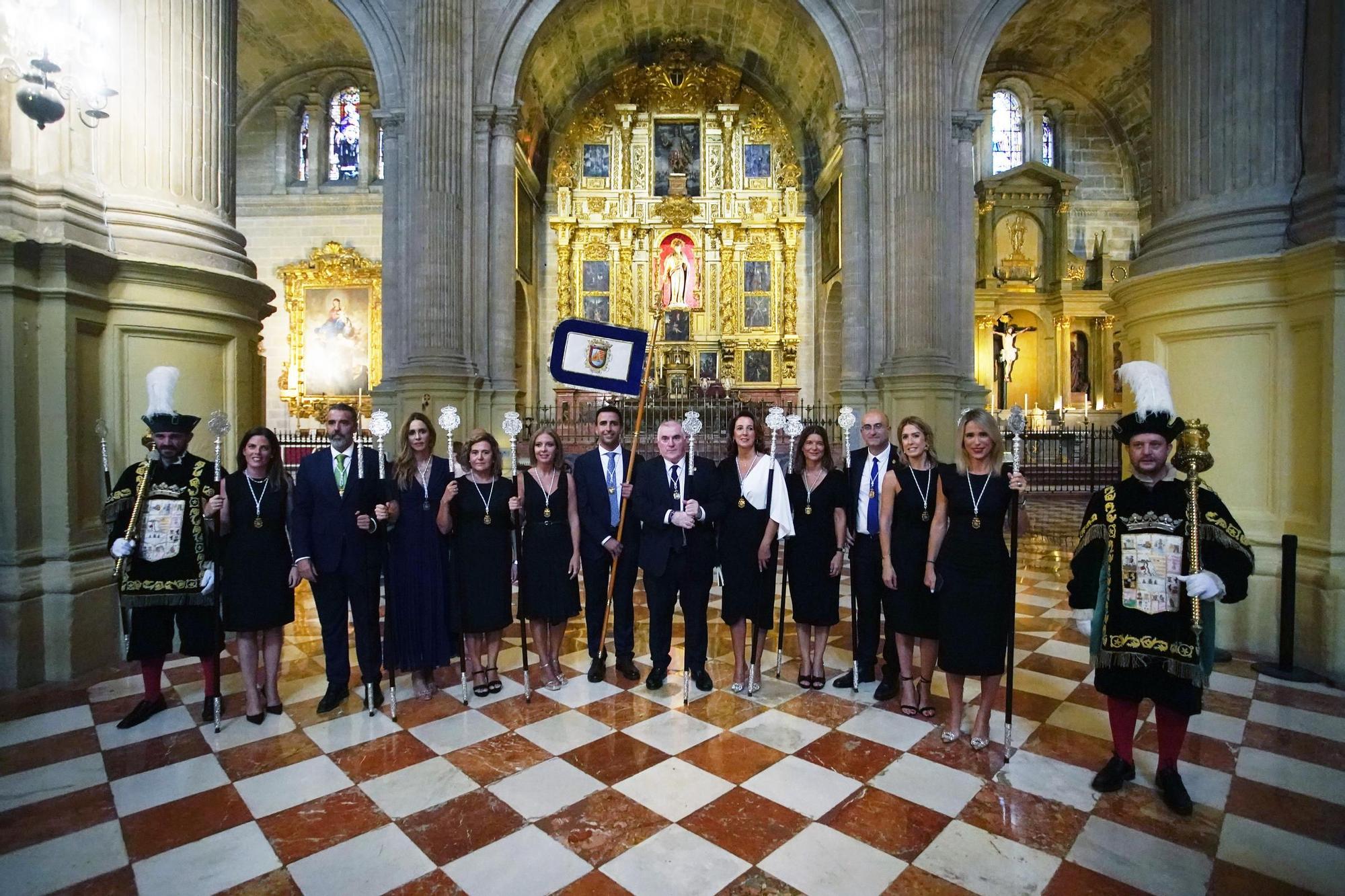 Imagen de la procesión de la Virgen de la Victoria 2023