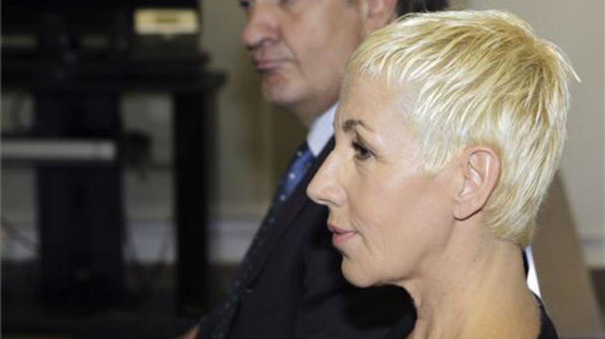 Ana Torroja, a l’arribar als jutjats de Mallorca aquest dimecres.