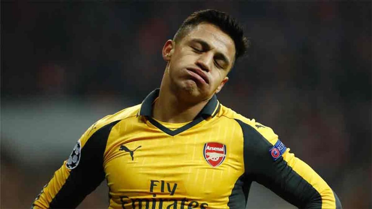 Alexis Sánchez, jugador chileno del Arsenal