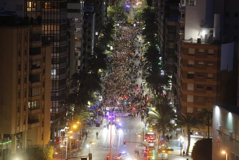 Manifestación del 8M en Alicante