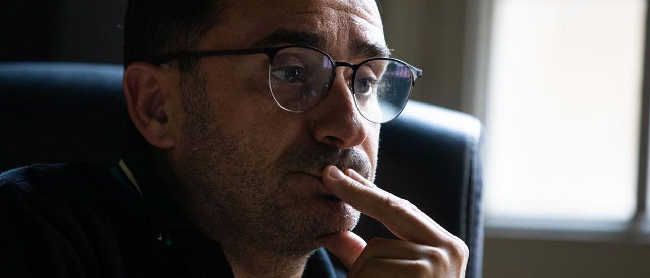 El director J.A. Bayona, fotografiado esta semana en Barcelona.