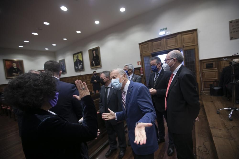 Acto oficial del 41º Día de les Lletres Asturianes.