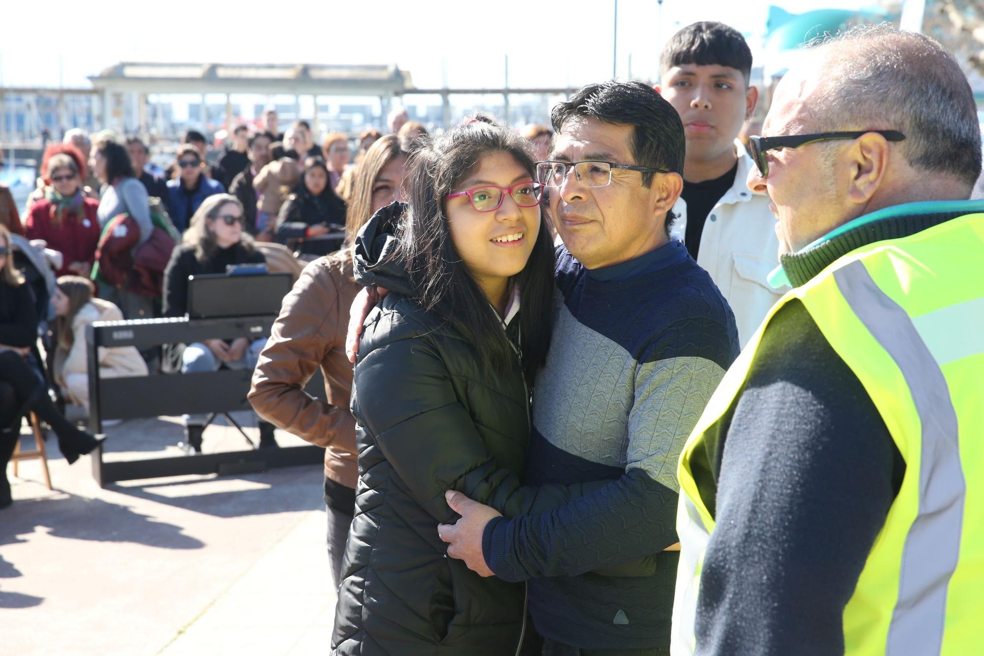 Cangas recuerda para la eternidad a los 21 del 'Pitanxo'