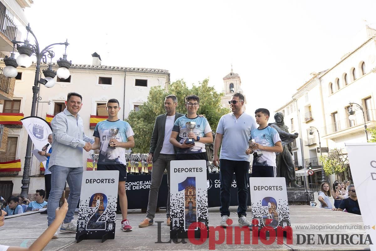 Clausura de las Escuelas Municipales Deportivas de Caravaca