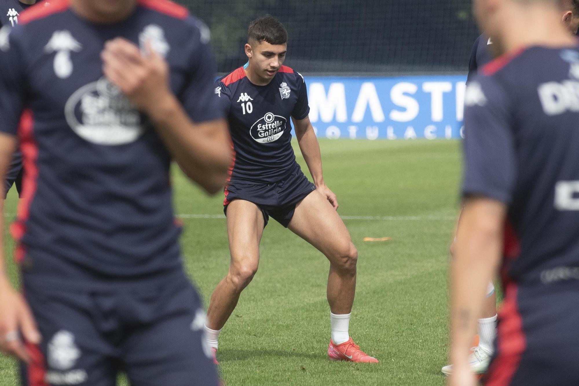 El Dépor empieza a preparar sin Eddahchouri su visita a Zaragoza