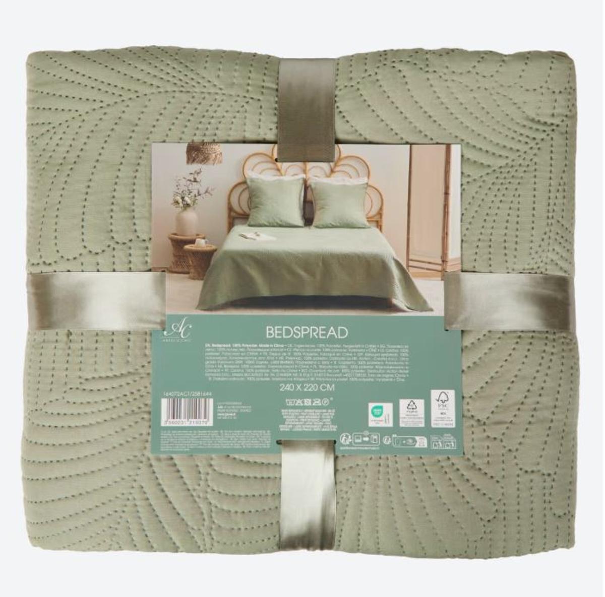 Mañana se esperan colas kilométricas en Action para conseguir el juego de colcha de cama de primavera más barata del mercado: por solo 12,95 euros