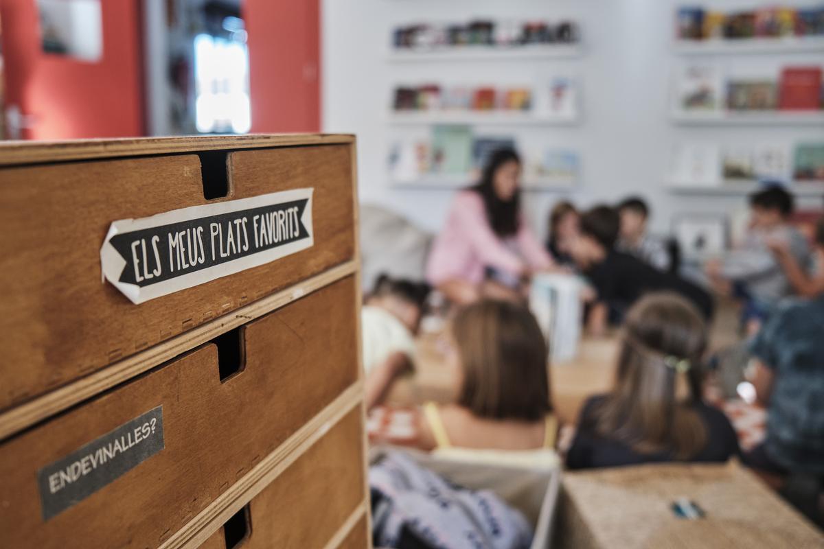 Vuelta al cole en el Institut Escola Josep Maria Xandri, en Sant Pere de Torelló (Barcelona).