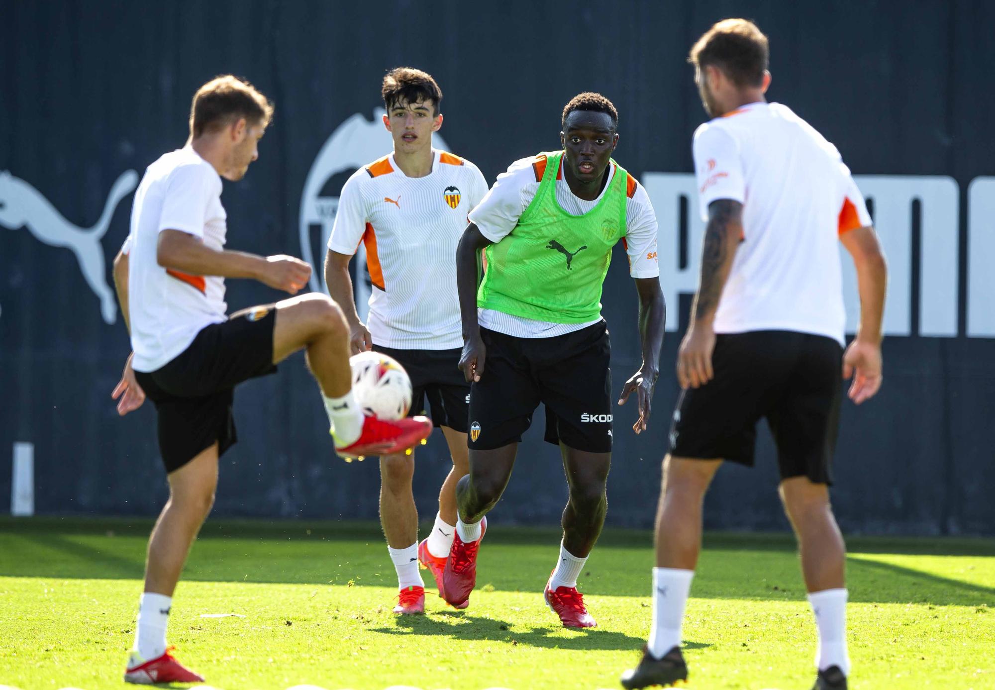 La semana de entrenamientos del Valencia CF