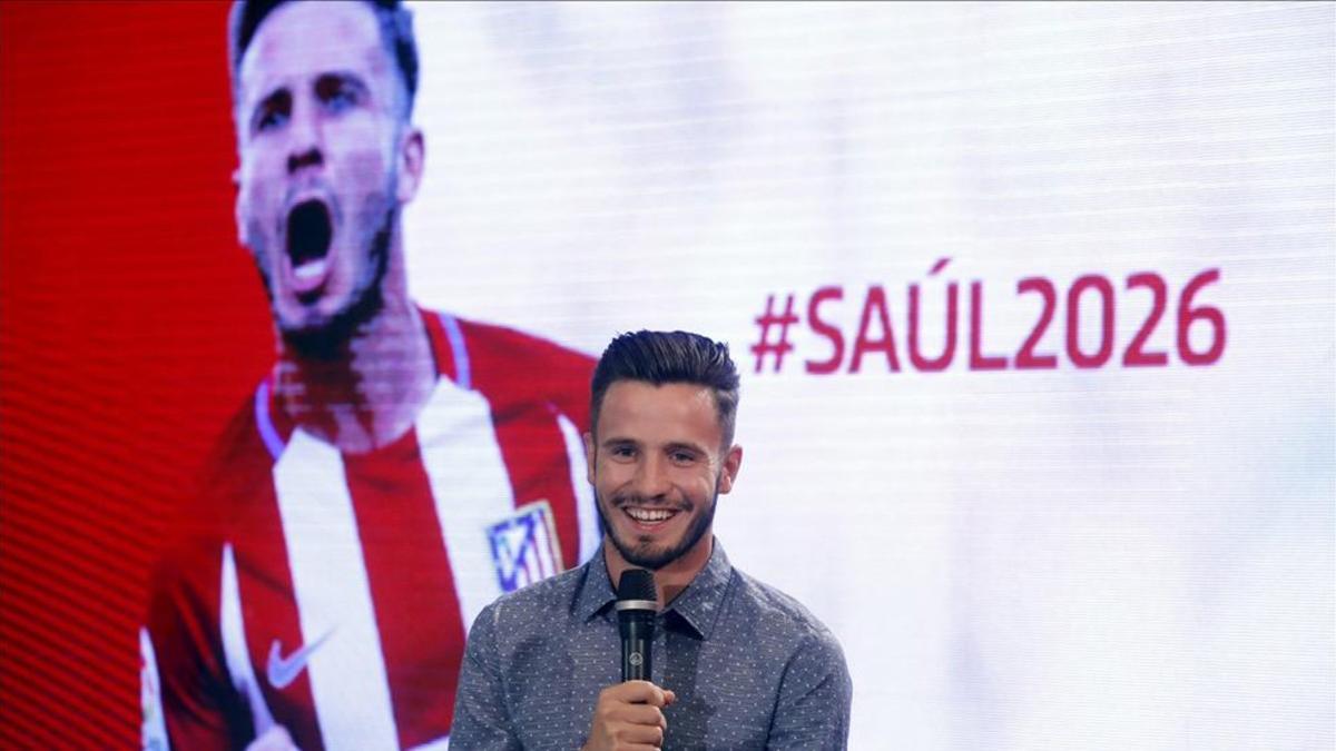 Saúl analizó su renovación con el Atlético hasta 2026 y el fichaje de Theo Hernández por el Real Madrid