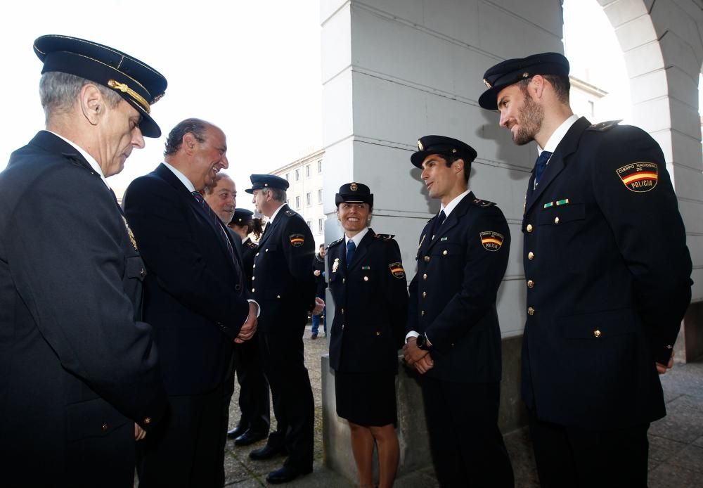 Visita del director general de la Policía a las instalaciones de Buenavista.