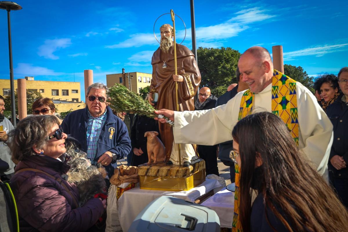 Bendición de animales.