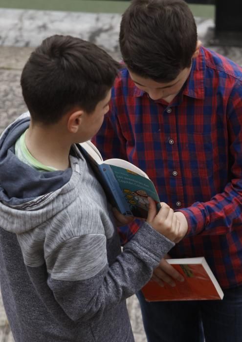 Celebración del Día del Libro en los colegios de Gijón