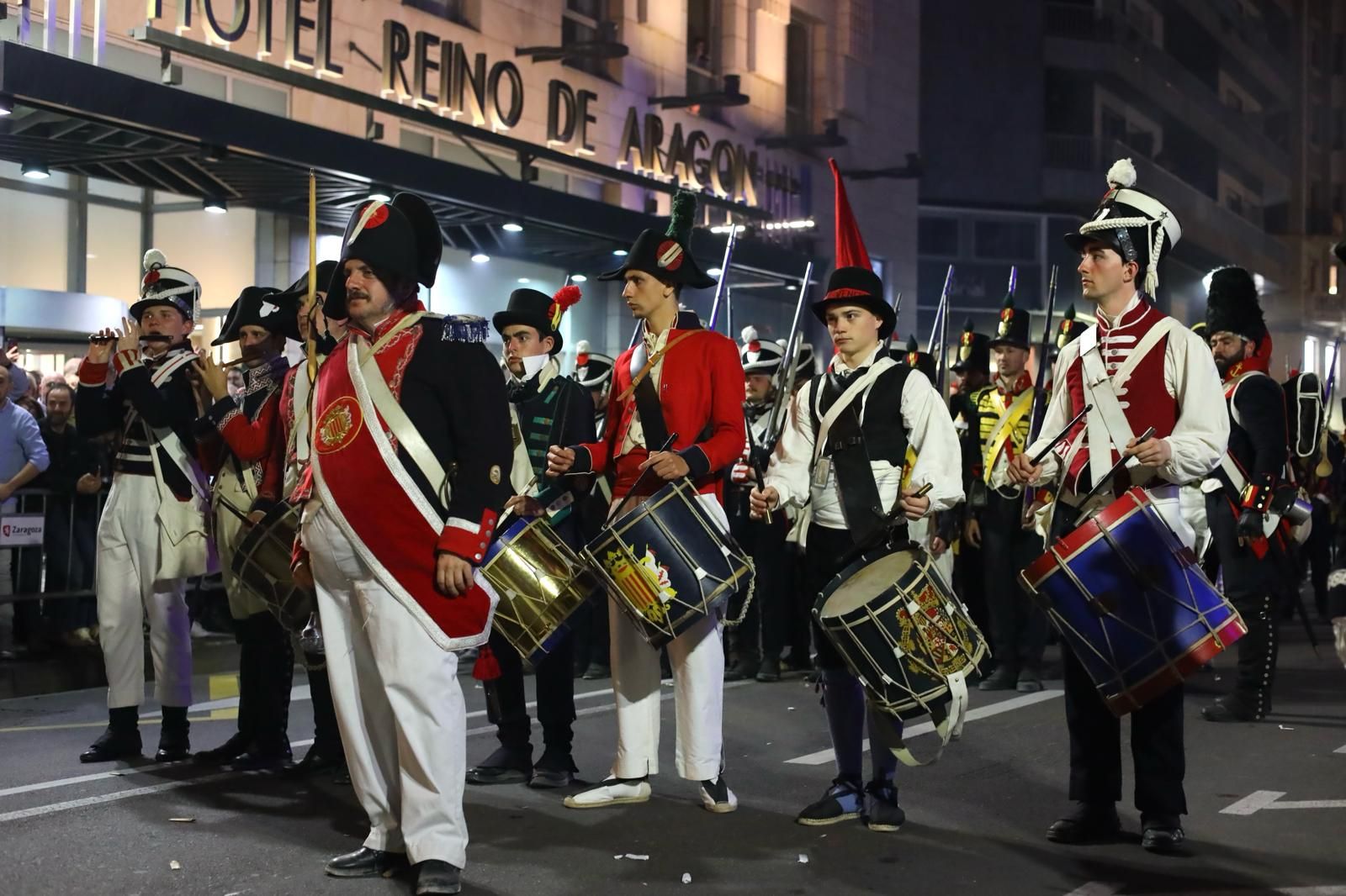 Zaragoza se engalana para recrear los Sitios de 1808