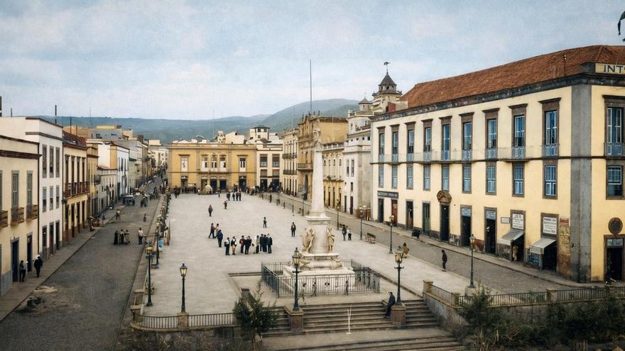 Mitin del Sindicato de Inquilinos de Tenerife