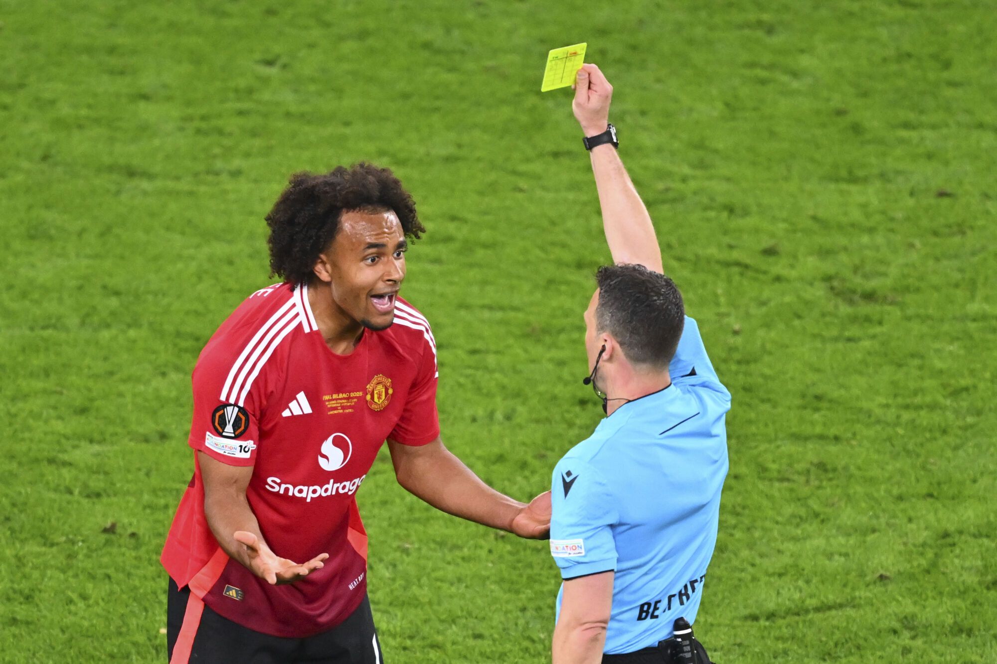 Final de la Europa League: Tottenham Hotspur - Manchester United.