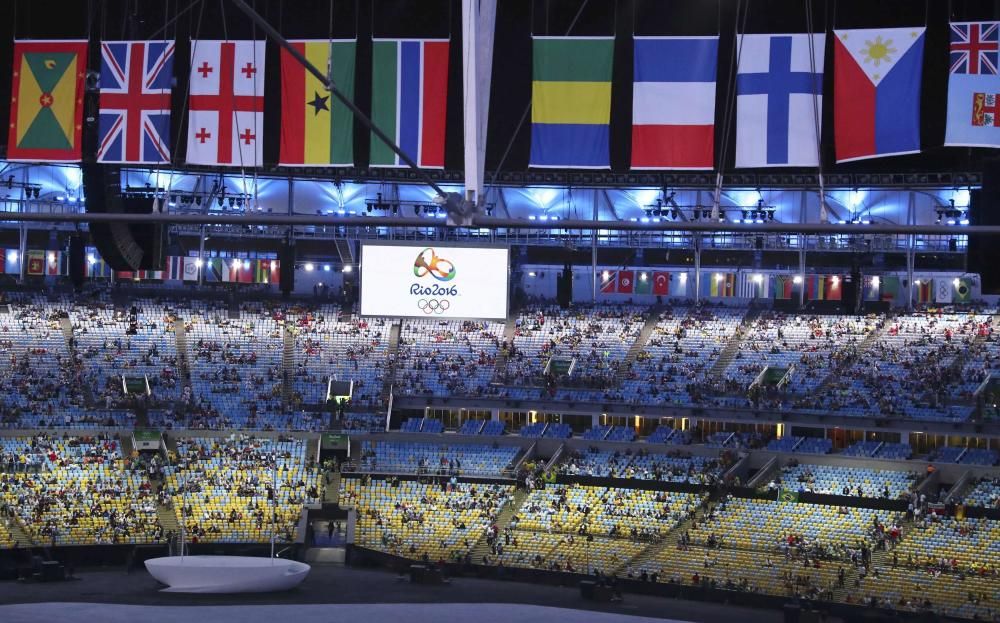 La ceremonia de inauguración de las Olimpiadas recreó el Brasil indígena, las diferentes culturas y las grandes urbes.