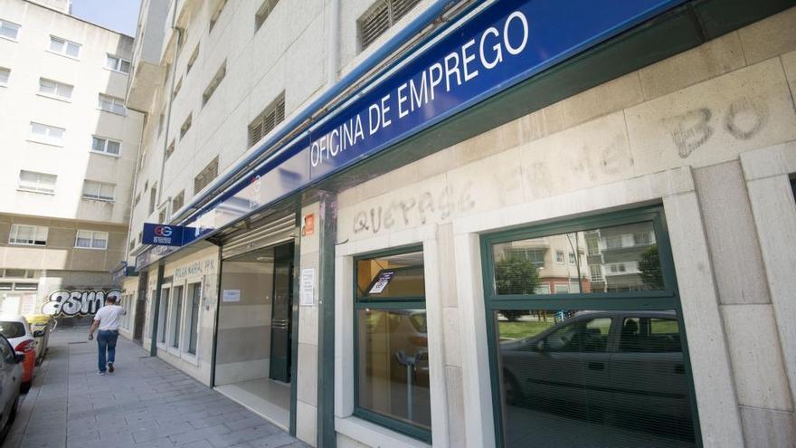 Oficina de empleo en A Coruña.