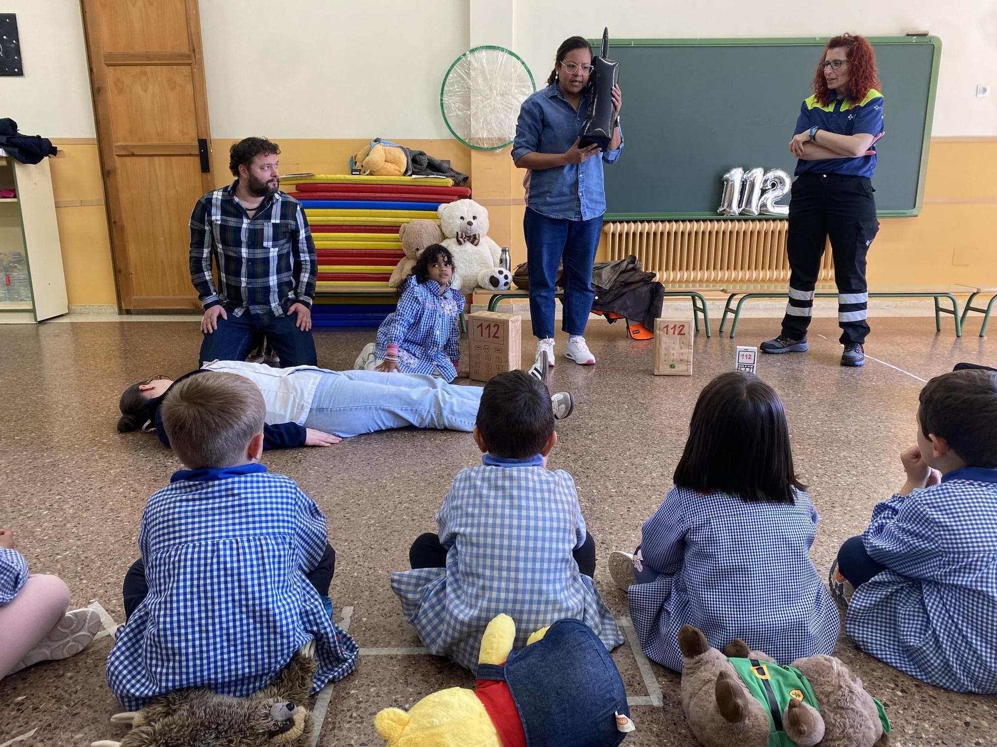 En el cole también se aprende a salvar una vida. El Río Sella apuesta por los primeros auxilios desde Infantil
