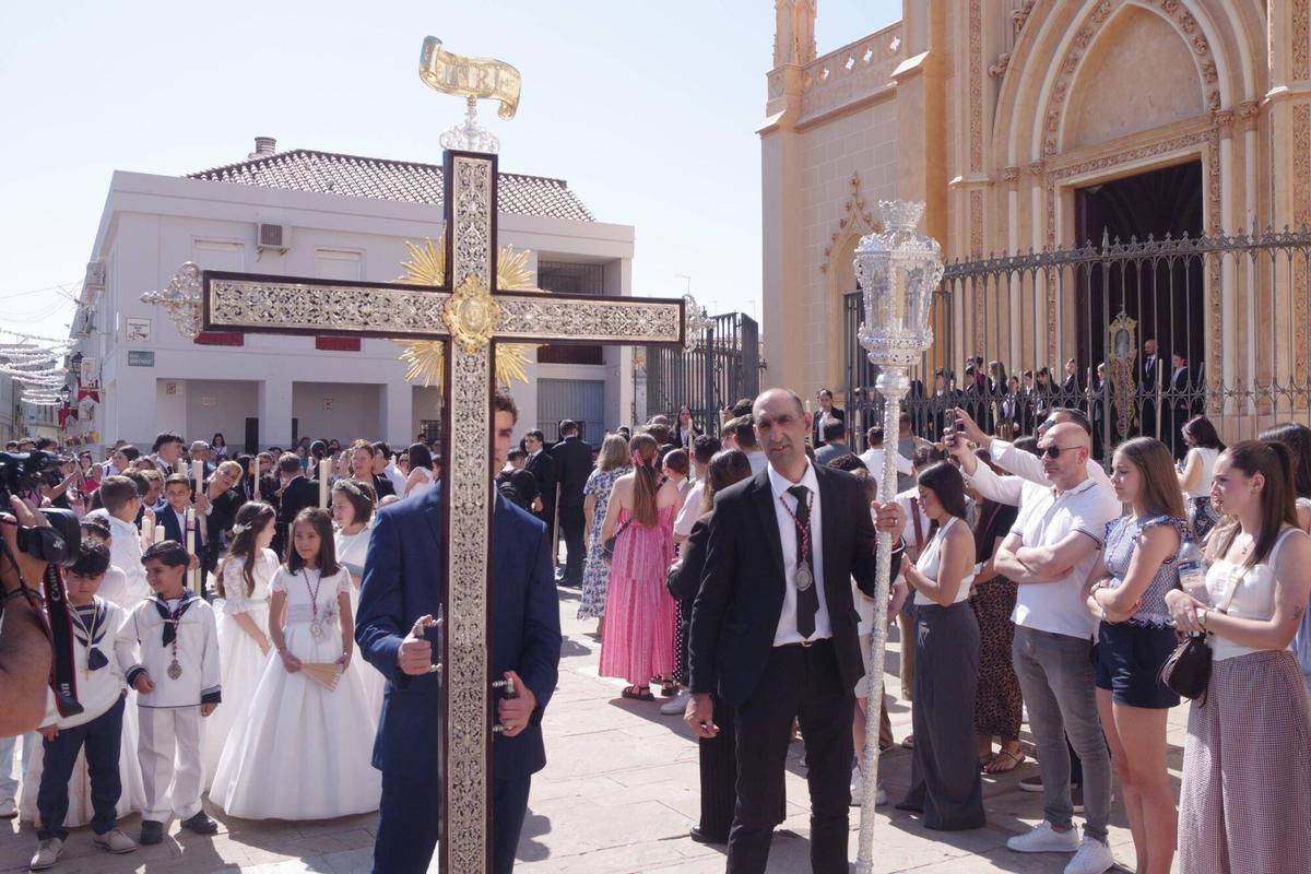 Procesión de la Virgen de la Trinidad Coronada, en imágenes