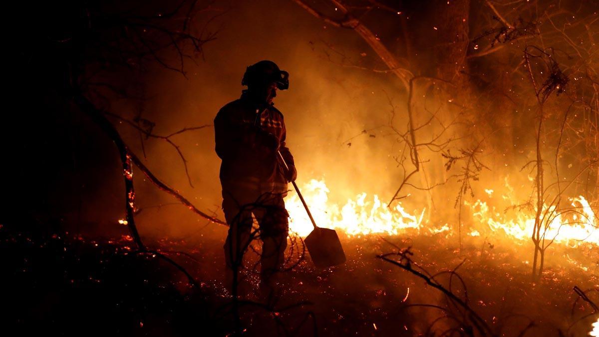 Ya son 97 los incendios forestales en Asturias