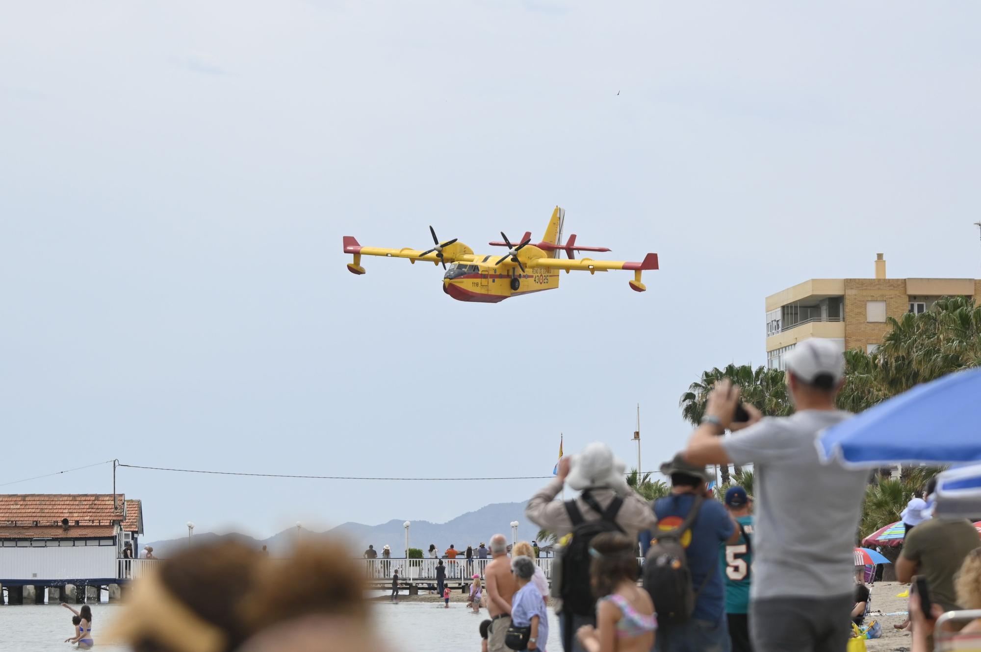 Las mejores imágenes de la exhibición aérea en Los Alcázares