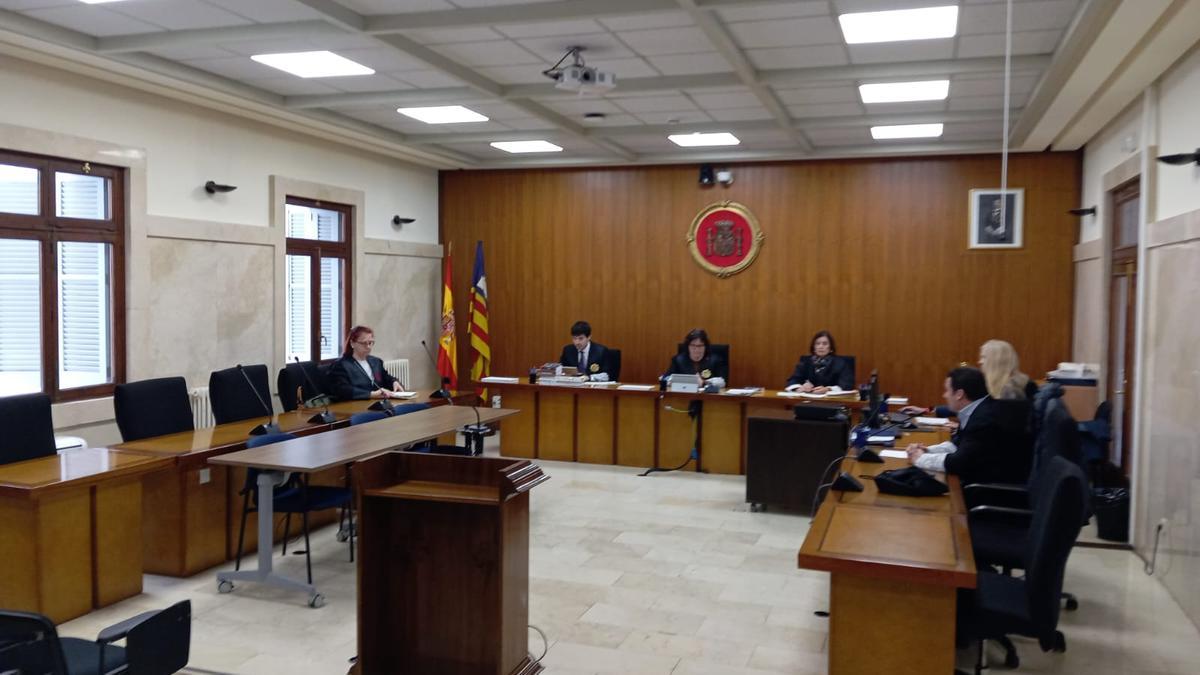 La vista se ha celebrado en la Audiencia sin la presencia del acusado.