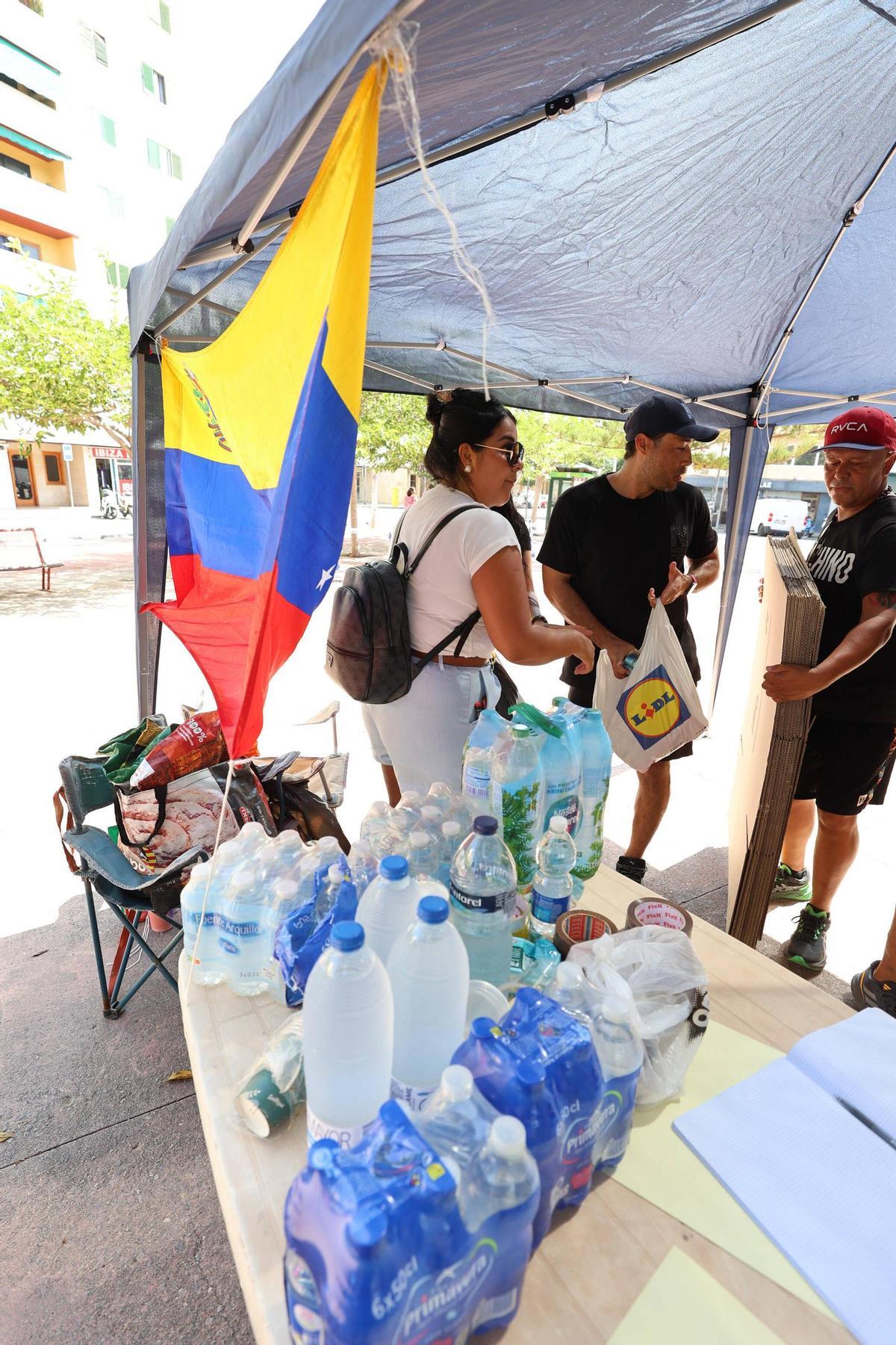 Galería: Recogida de donaciones en Ibiza para los damnificados por el terremoto en Venezuela