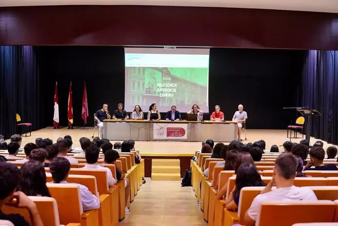 Jornada de bienvenida a los nuevos alumnos de la Escuela Politécnica Superior de Zamora