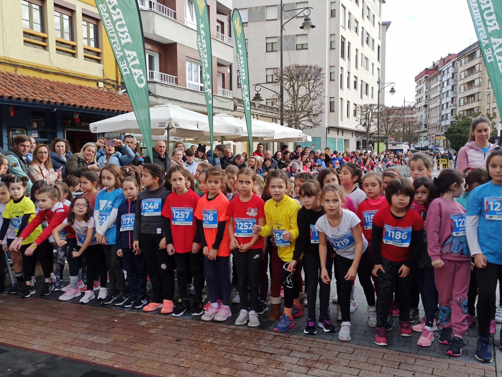 Casi 1.500 participantes disputan la carrera de Fin de Año de Pola de Siero